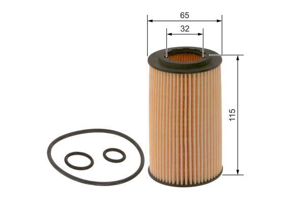 Bosch Oliefilter F 026 407 112