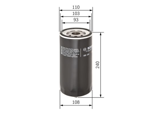 Bosch Oliefilter F 026 407 117