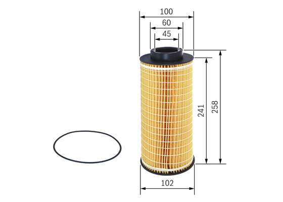 Bosch Oliefilter F 026 407 120