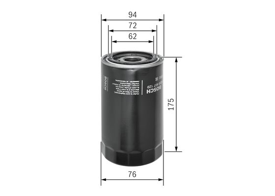 Bosch Oliefilter F 026 407 129