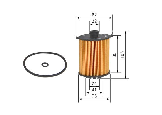 Bosch Oliefilter F 026 407 152