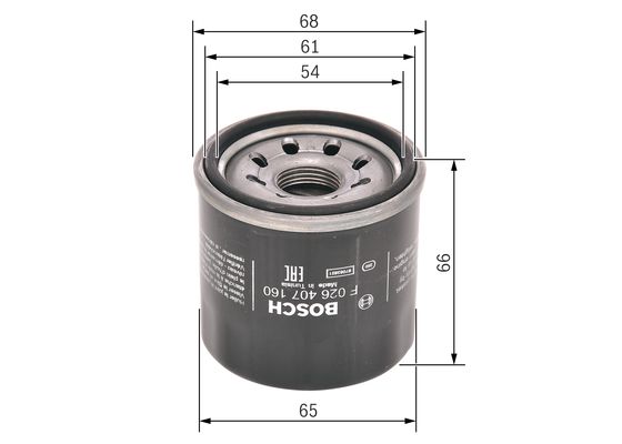 Bosch Oliefilter F 026 407 160