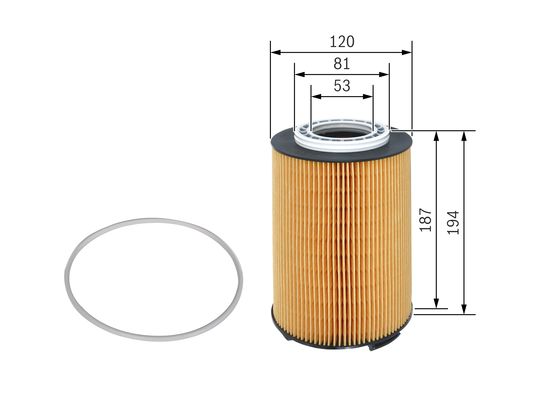 Bosch Oliefilter F 026 407 191