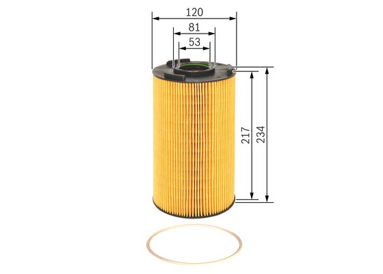 Bosch Oliefilter F 026 407 201