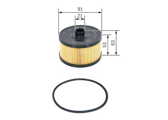 Bosch Oliefilter F 026 407 231