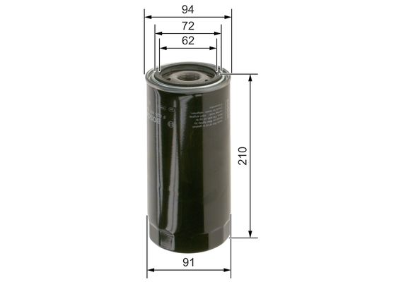 Bosch Oliefilter F 026 407 234