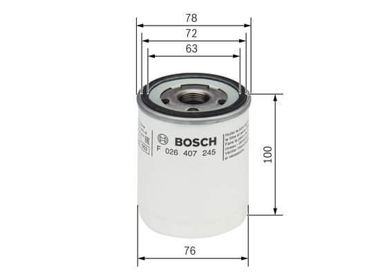 Bosch Oliefilter F 026 407 245