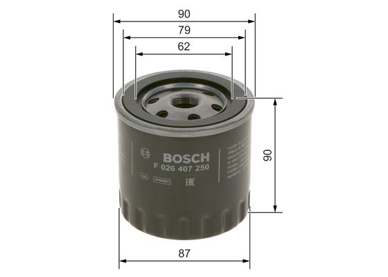 Bosch Oliefilter F 026 407 250