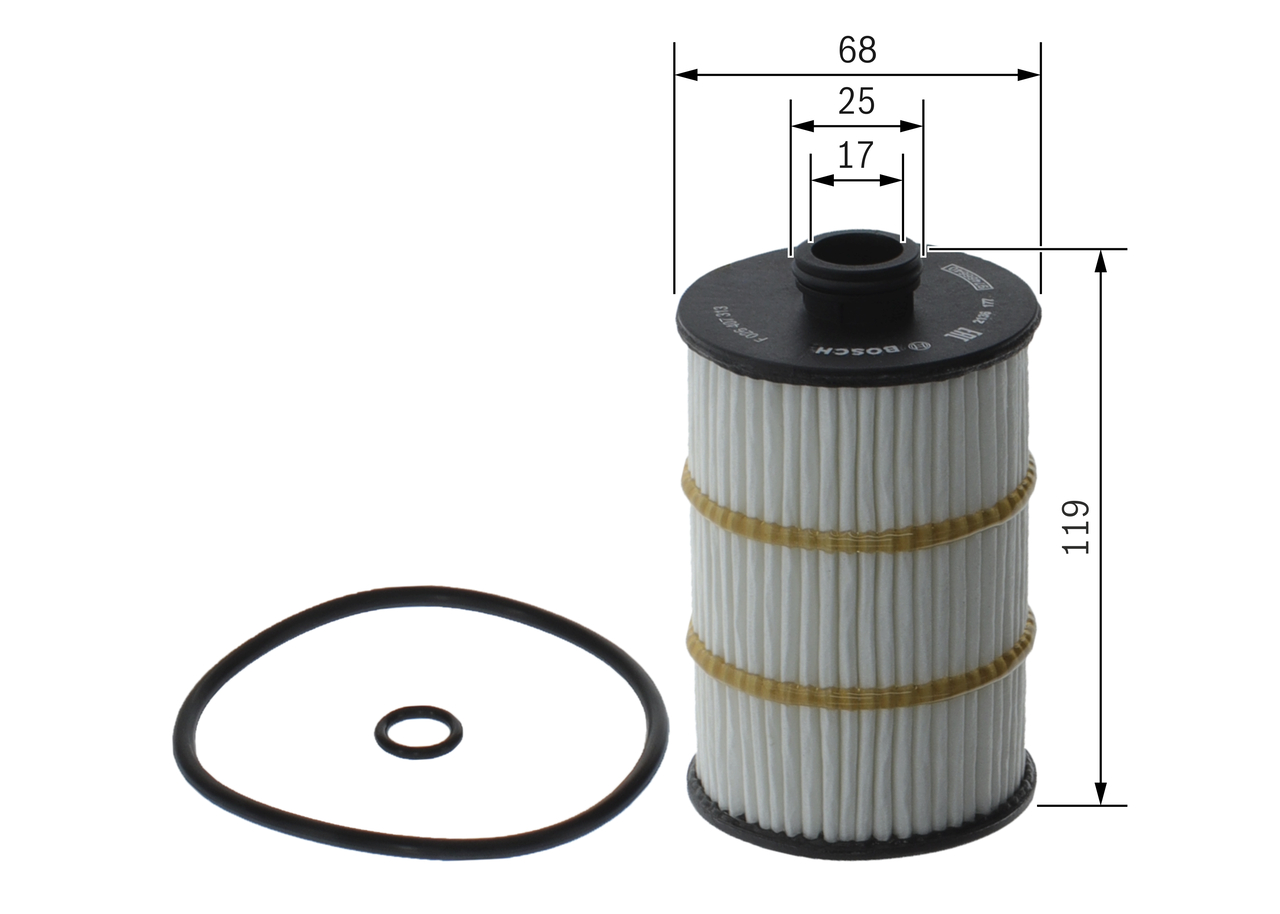 Bosch Oliefilter F 026 407 313