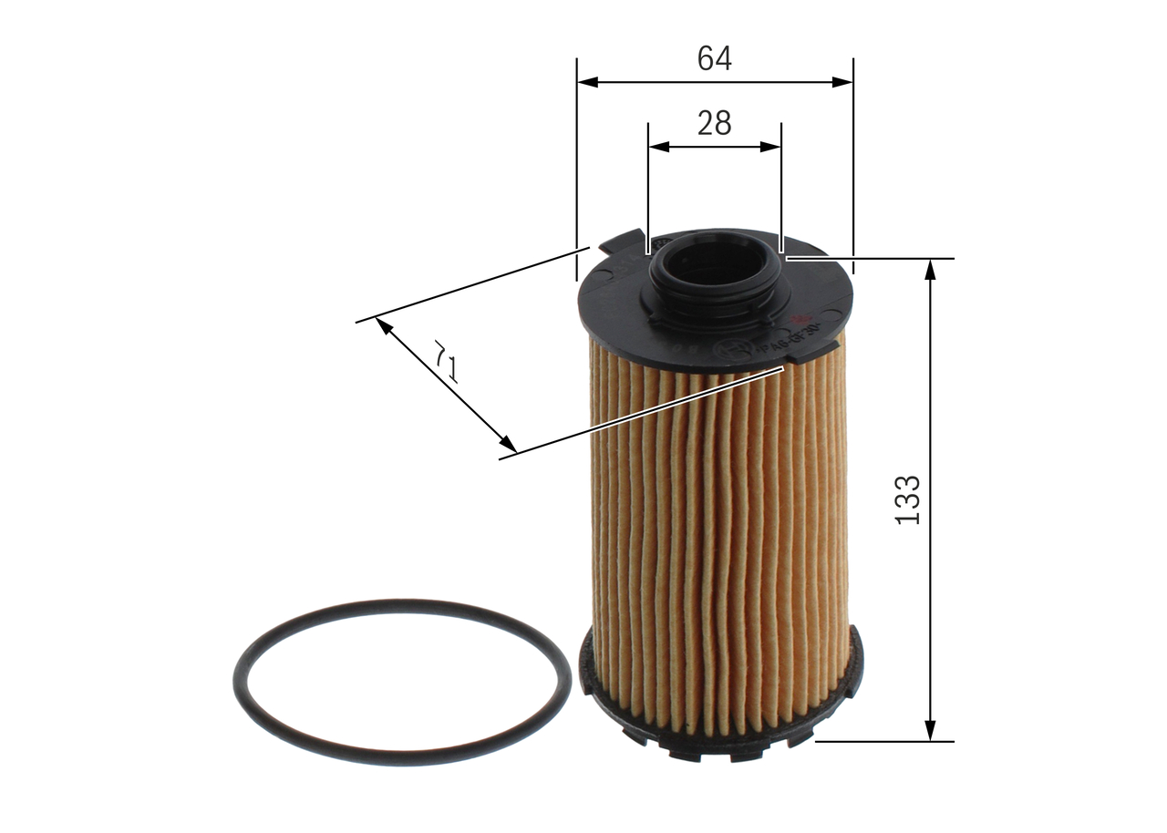 Bosch Oliefilter F 026 407 314