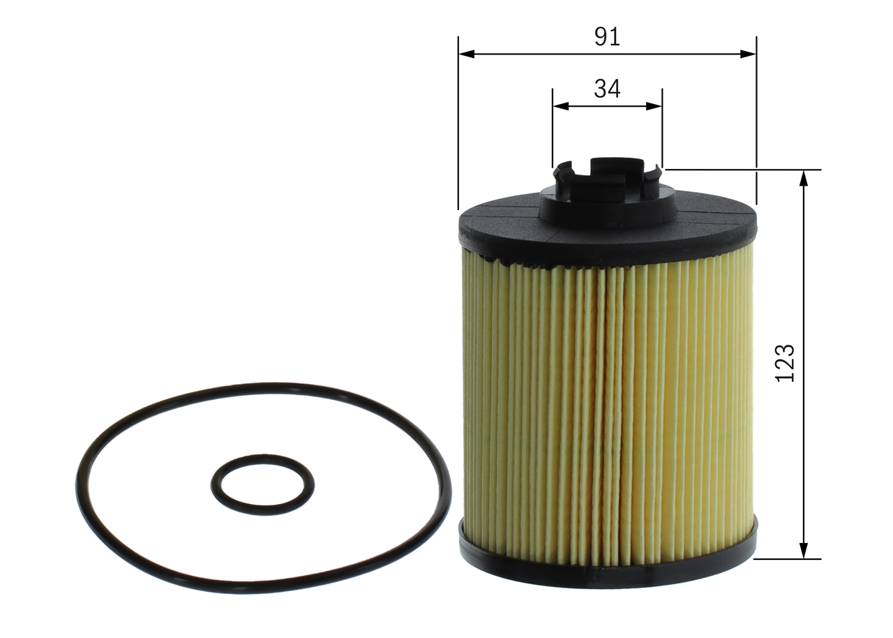 Bosch Oliefilter F 026 407 323