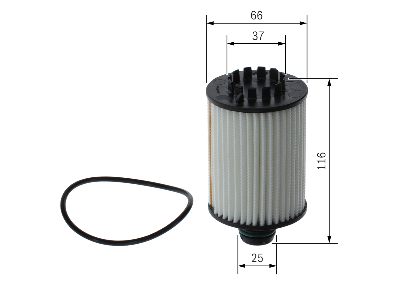 Bosch Oliefilter F 026 407 335