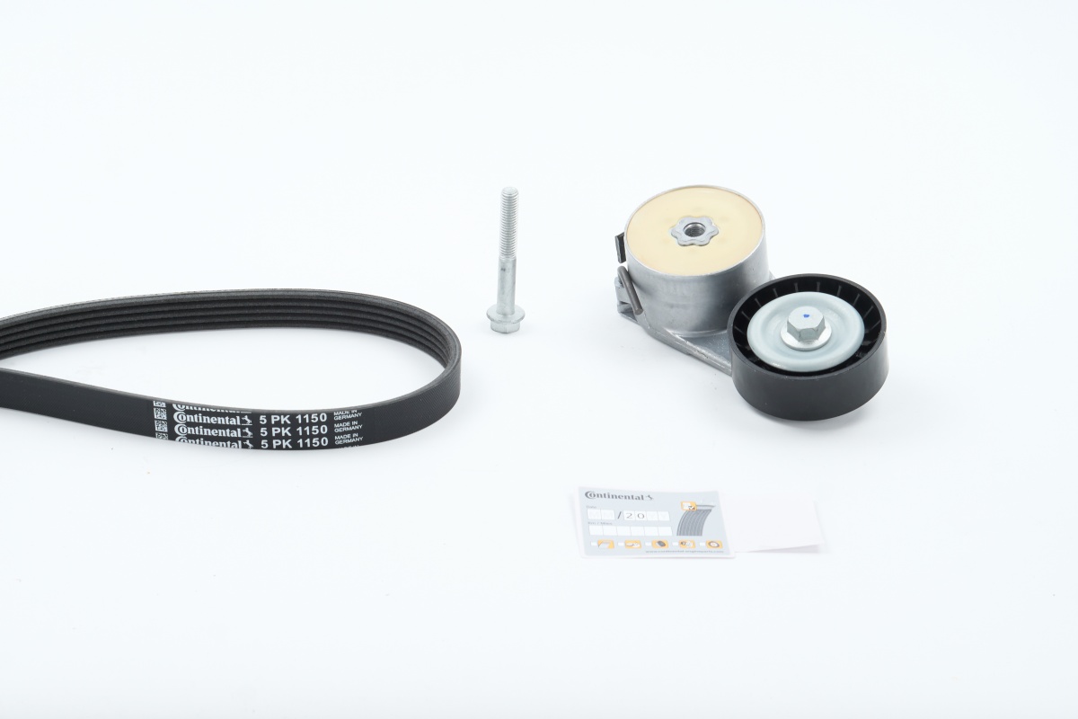 Contitech Poly V-riemen kit 5PK1150K1