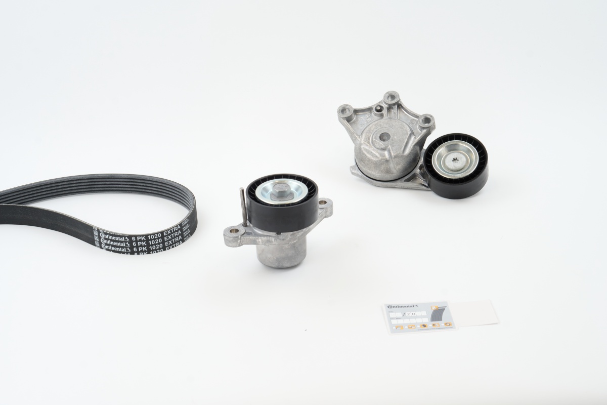 Contitech Poly V-riemen kit 6PK1020 EXTRA K1