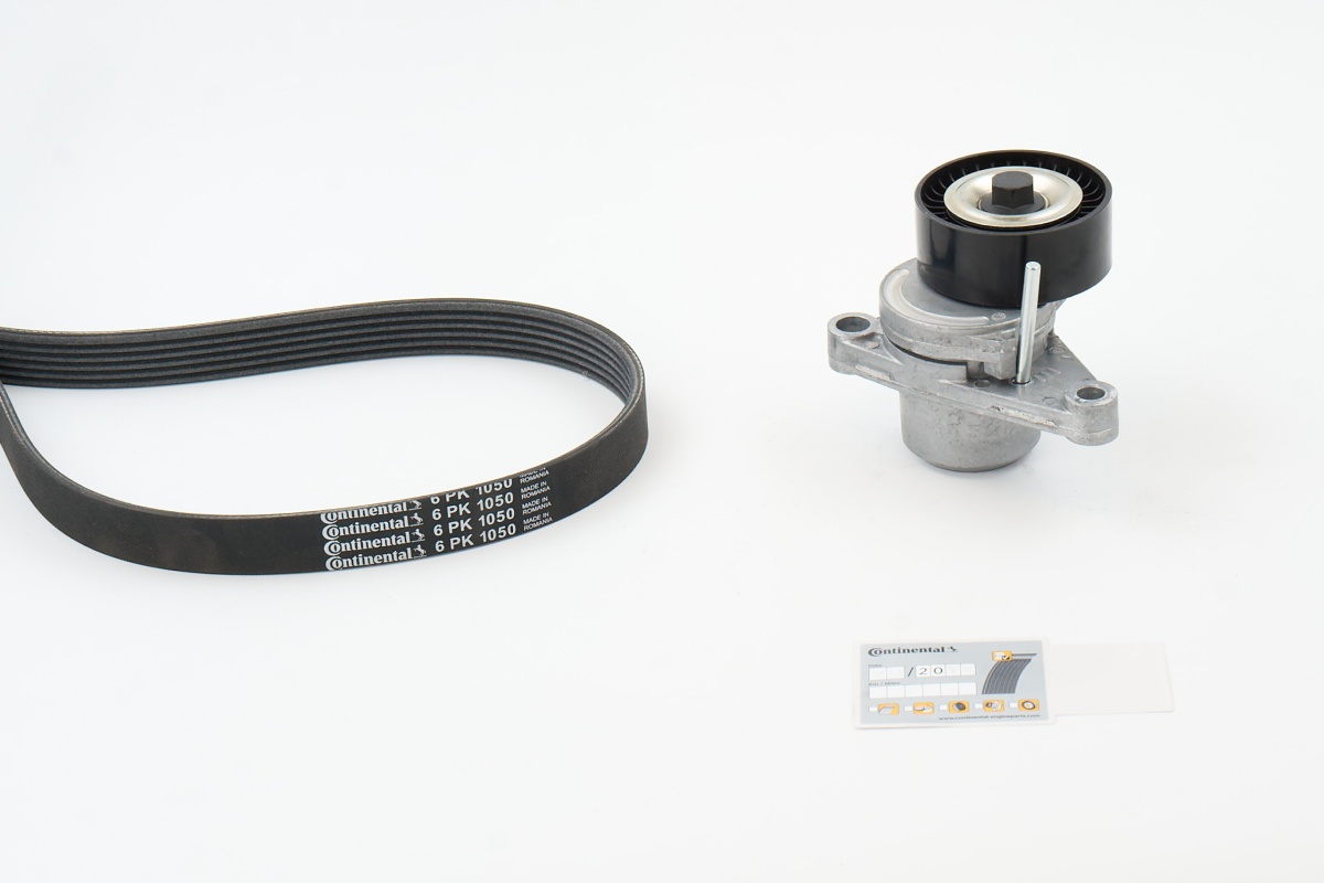 Contitech Poly V-riemen kit 6PK1050K3