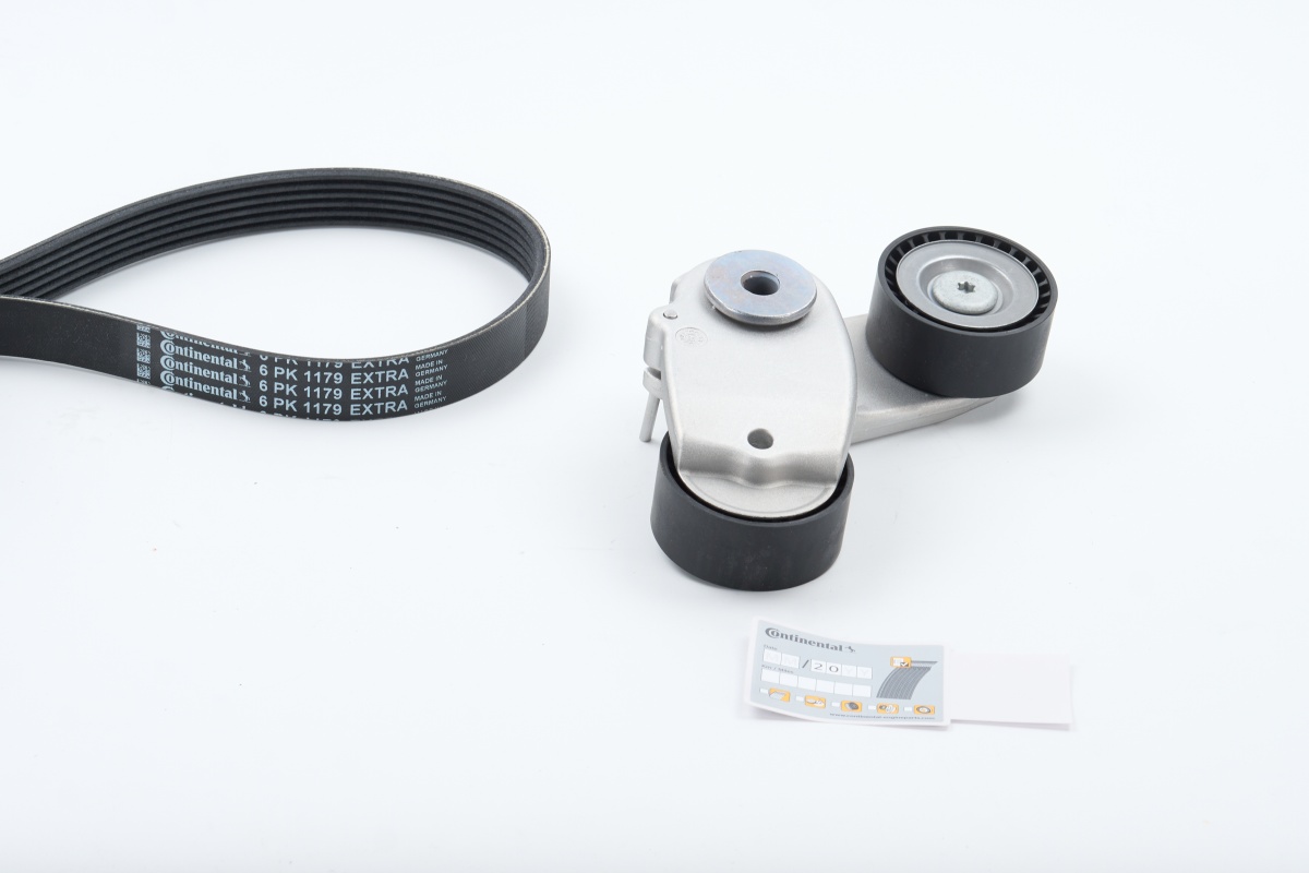 Contitech Poly V-riemen kit 6PK1179 EXTRA K1