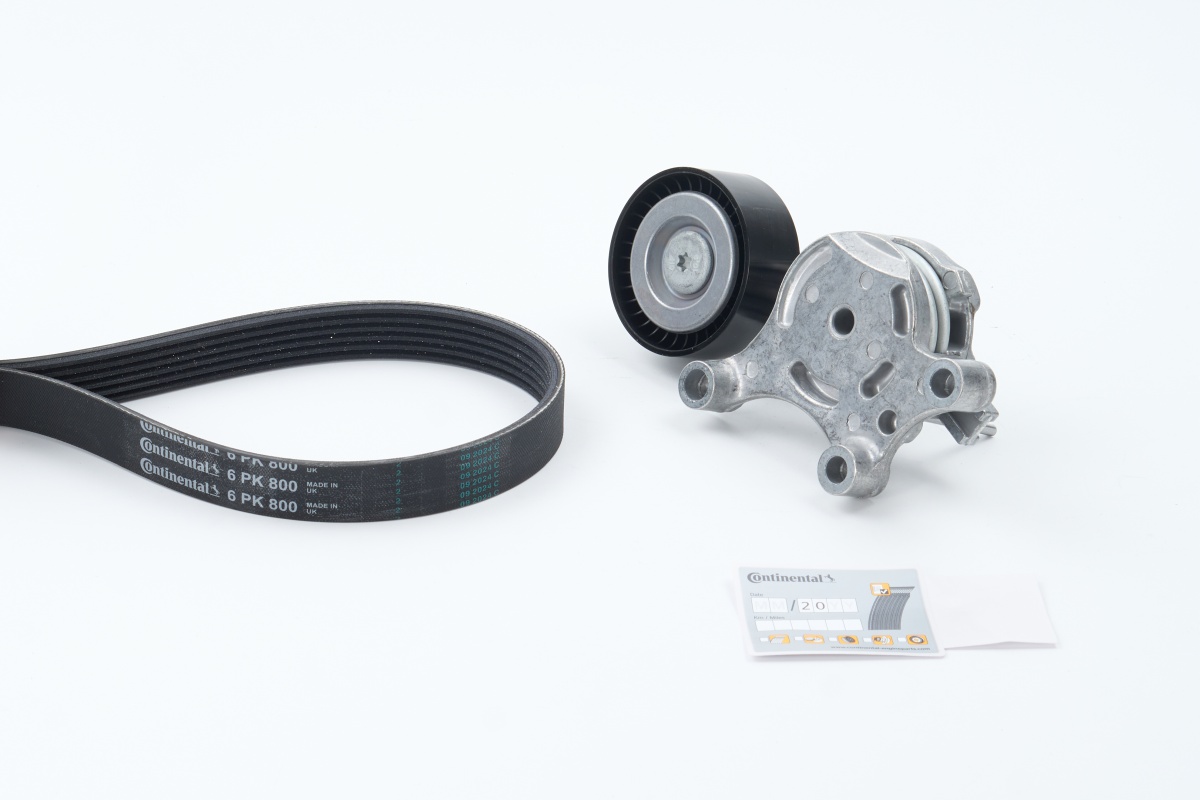 Contitech Poly V-riemen kit 6PK800K2
