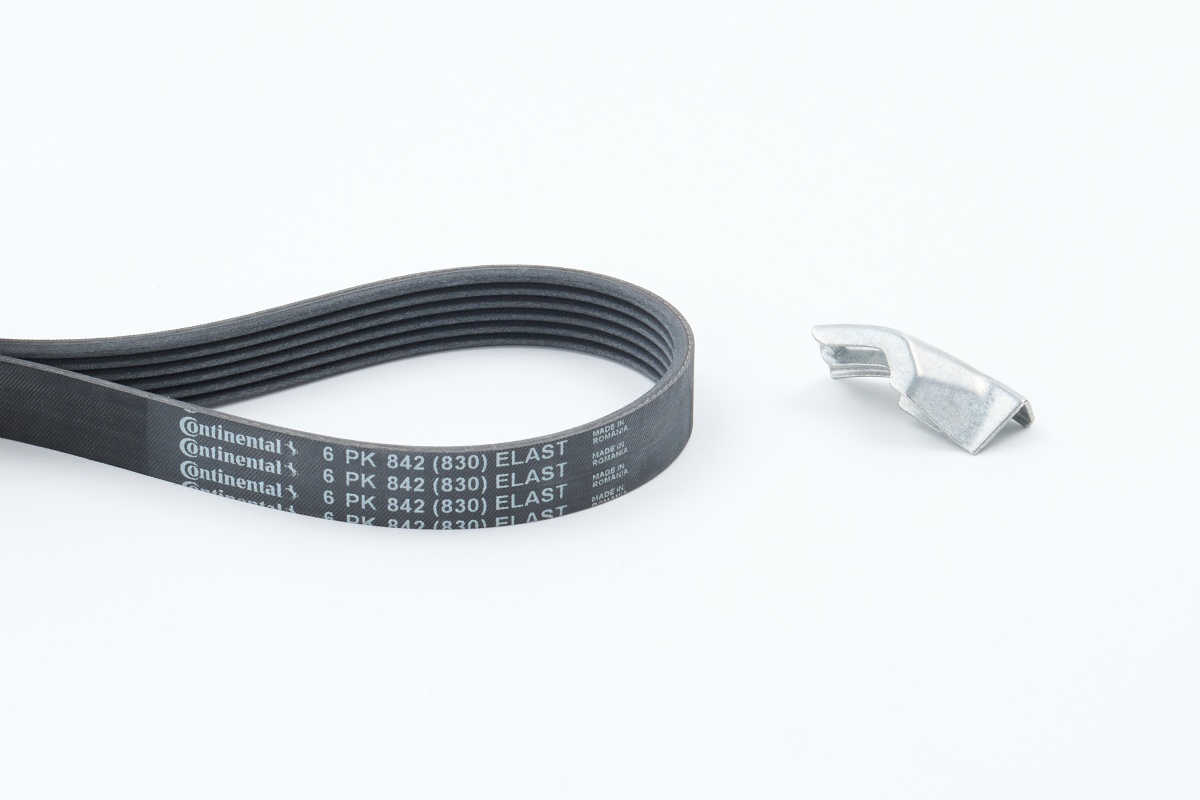 Poly V-riemen kit Contitech 6PK842 ELAST T1