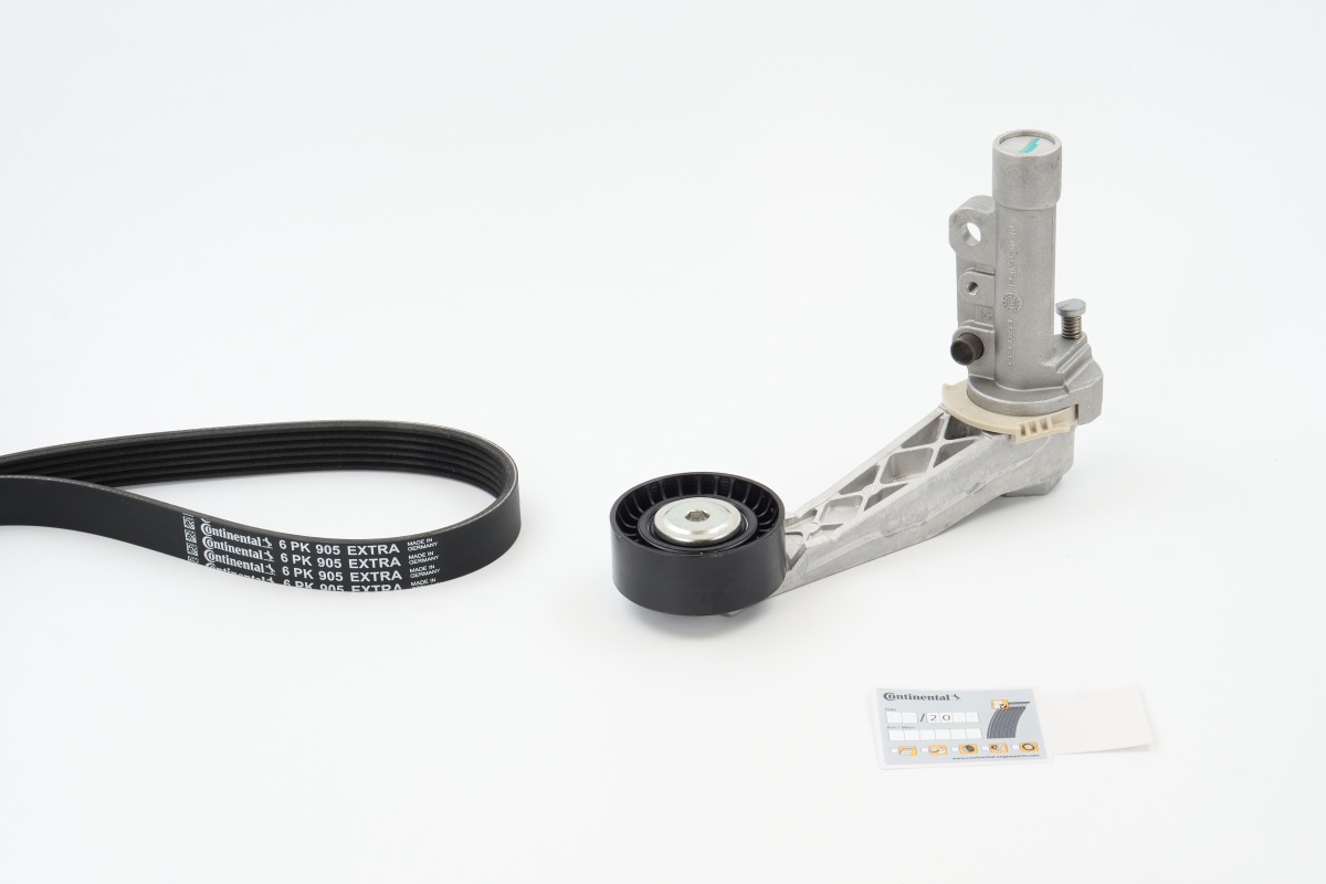 Contitech Poly V-riemen kit 6PK905 EXTRA K1
