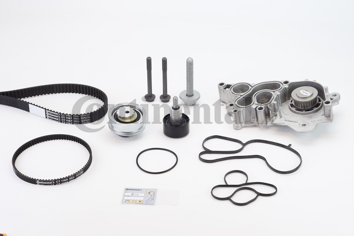 Contitech Distributieriem kit inclusief waterpomp CT1167WP2PRO