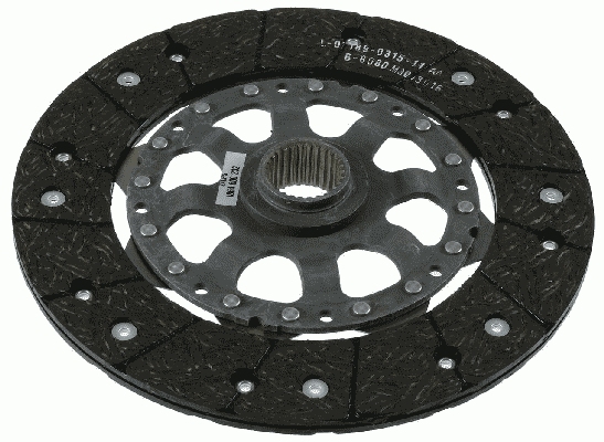 Sachs Frictieplaat 1864 600 232