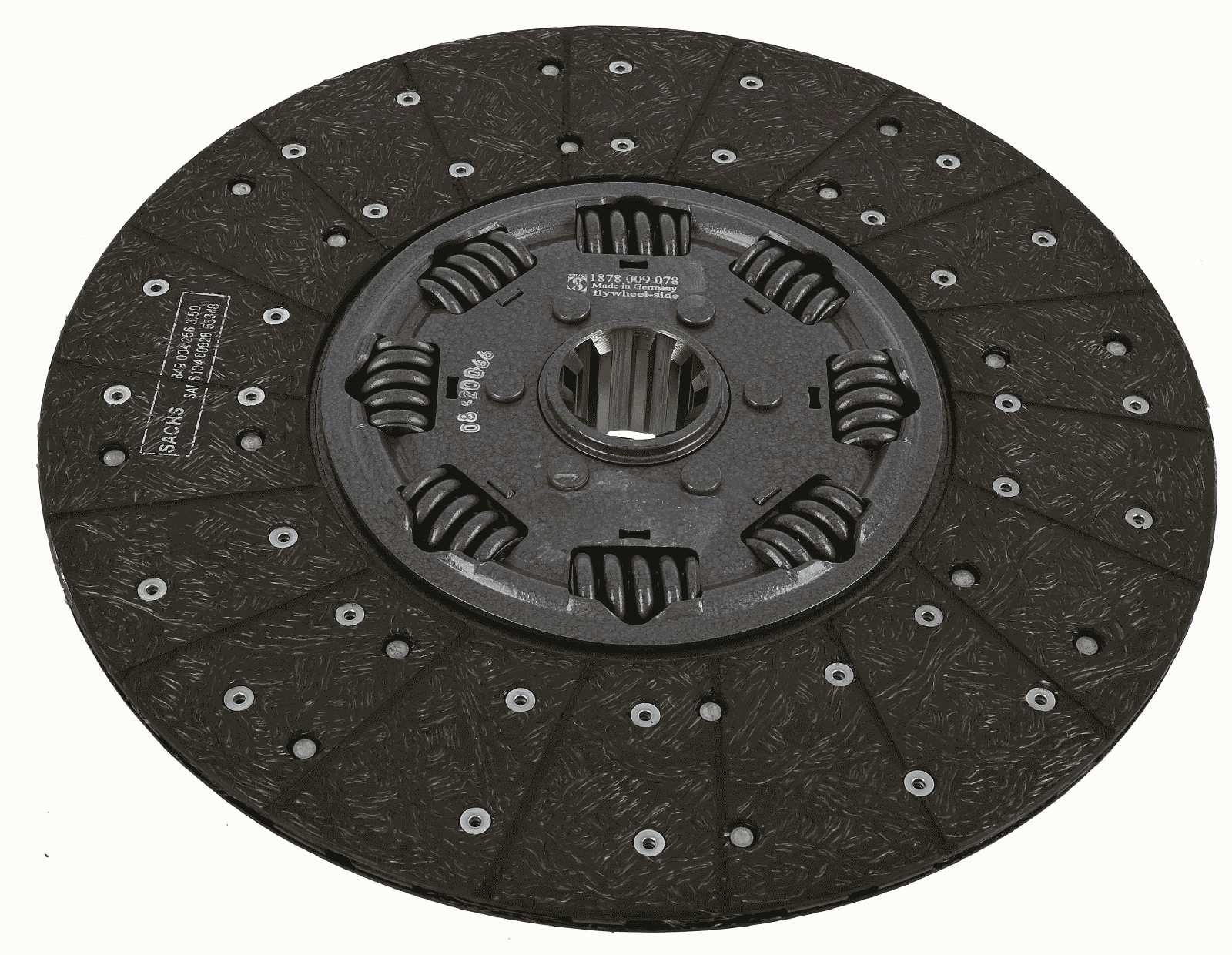 Sachs Frictieplaat 1878 009 078