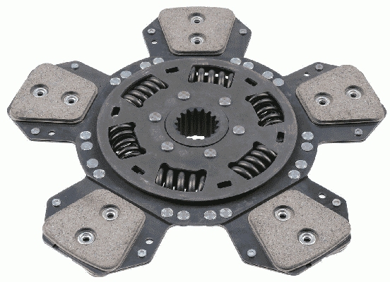 Sachs Frictieplaat 1878 600 573