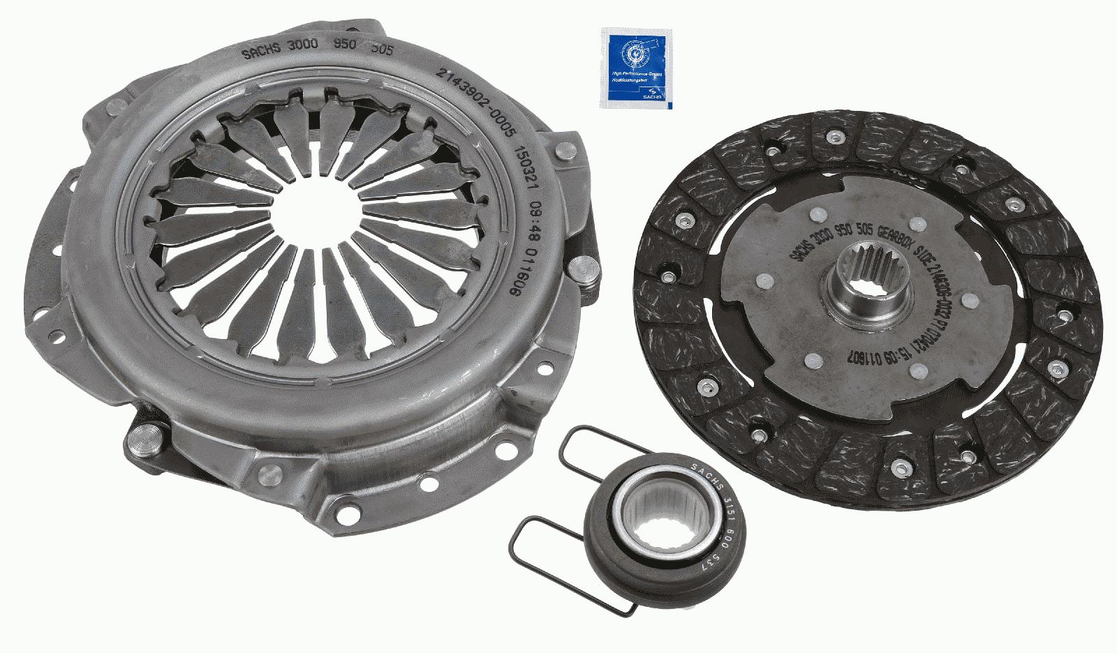 Koppelingsset Sachs 3000 950 525