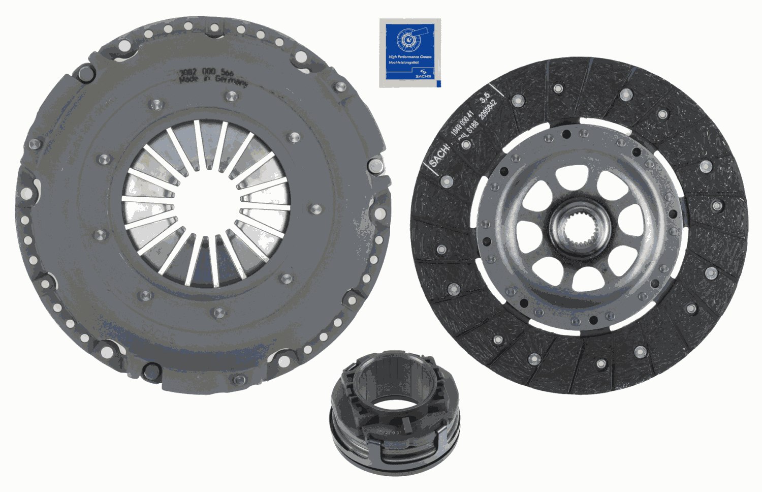 Koppelingsset Sachs 3000 951 034