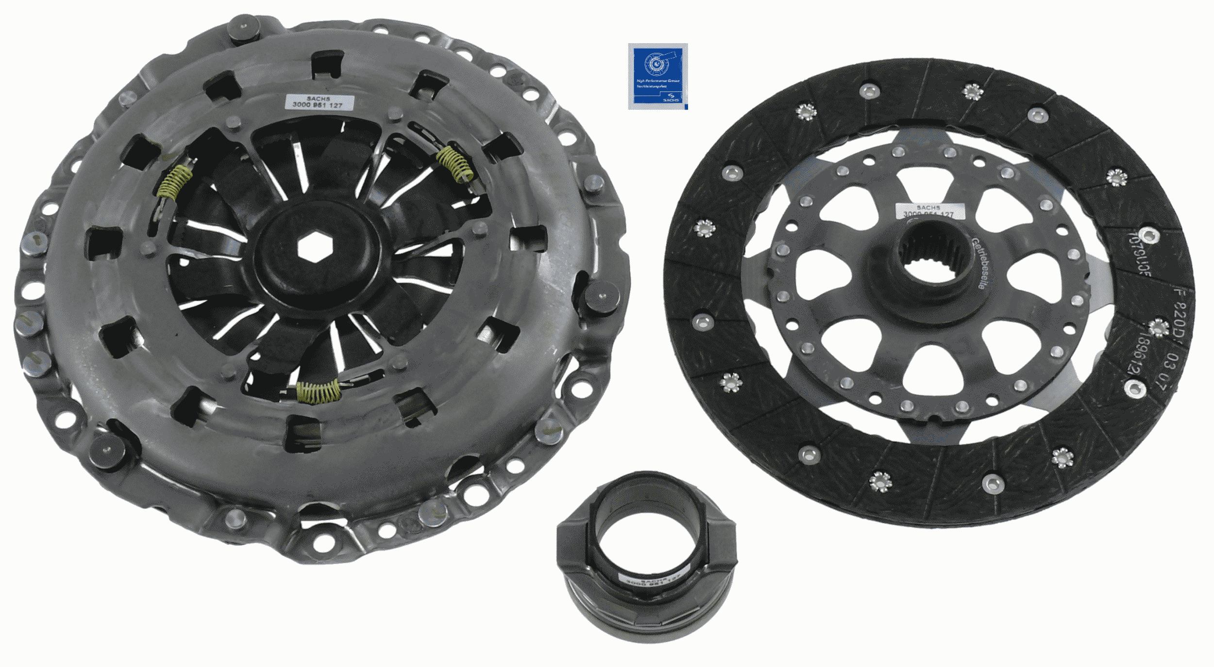 Koppelingsset Sachs 3000 951 127