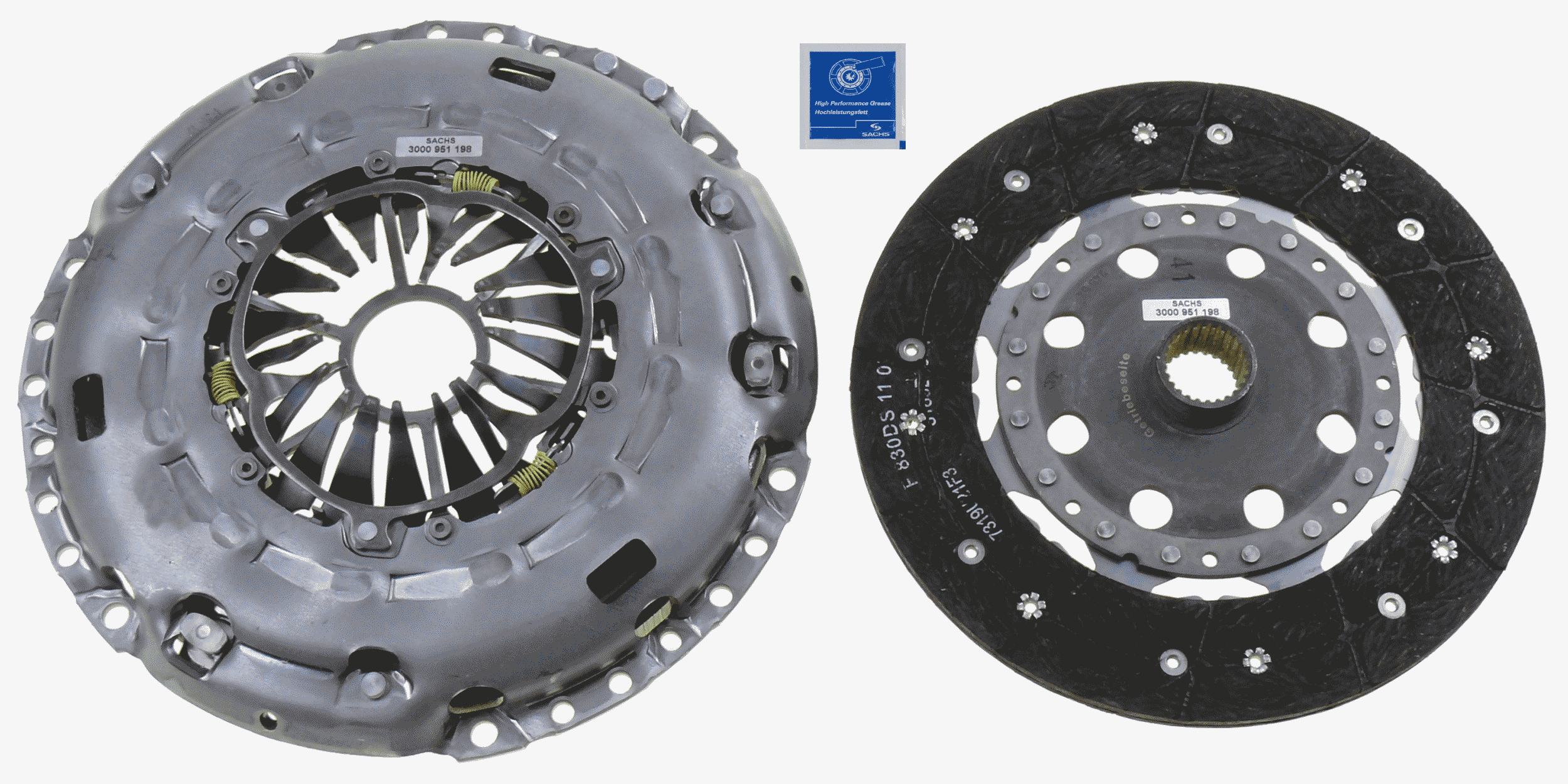 Koppelingsset Sachs 3000 951 198