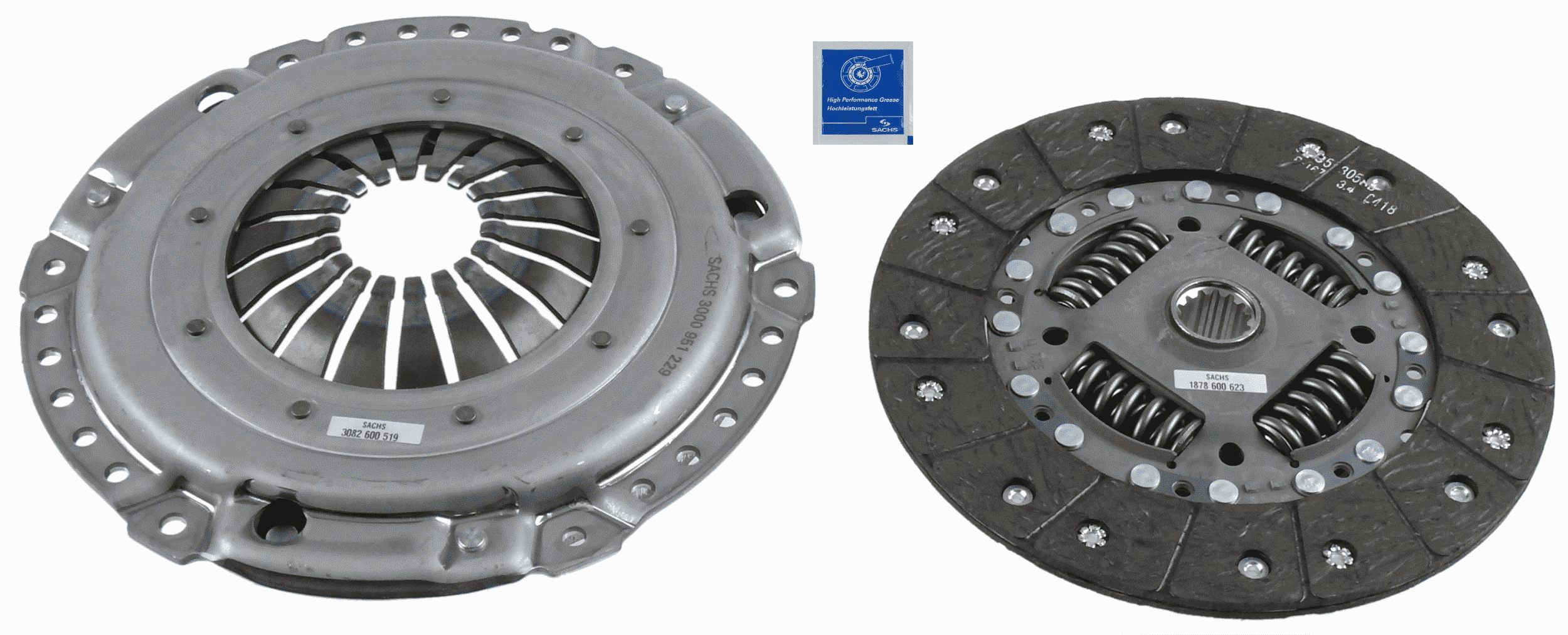 Koppelingsset Sachs 3000 951 229