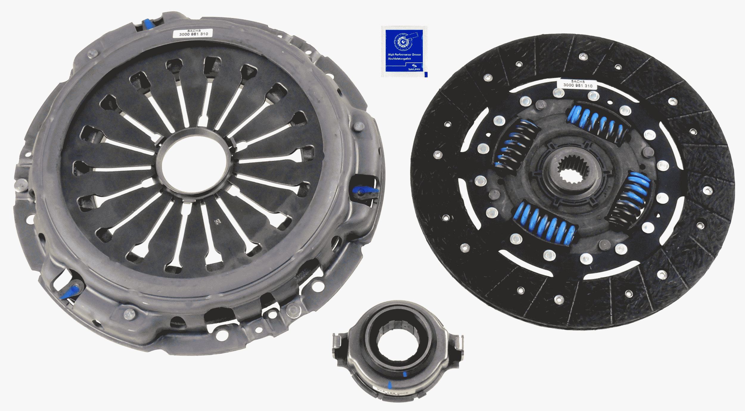Koppelingsset Sachs 3000 951 310