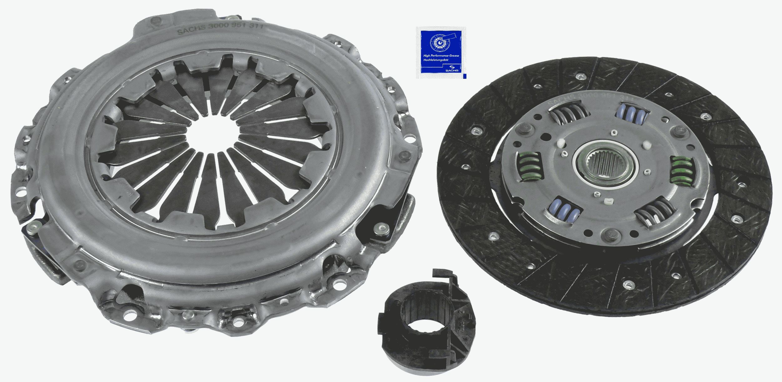 Koppelingsset Sachs 3000 951 311