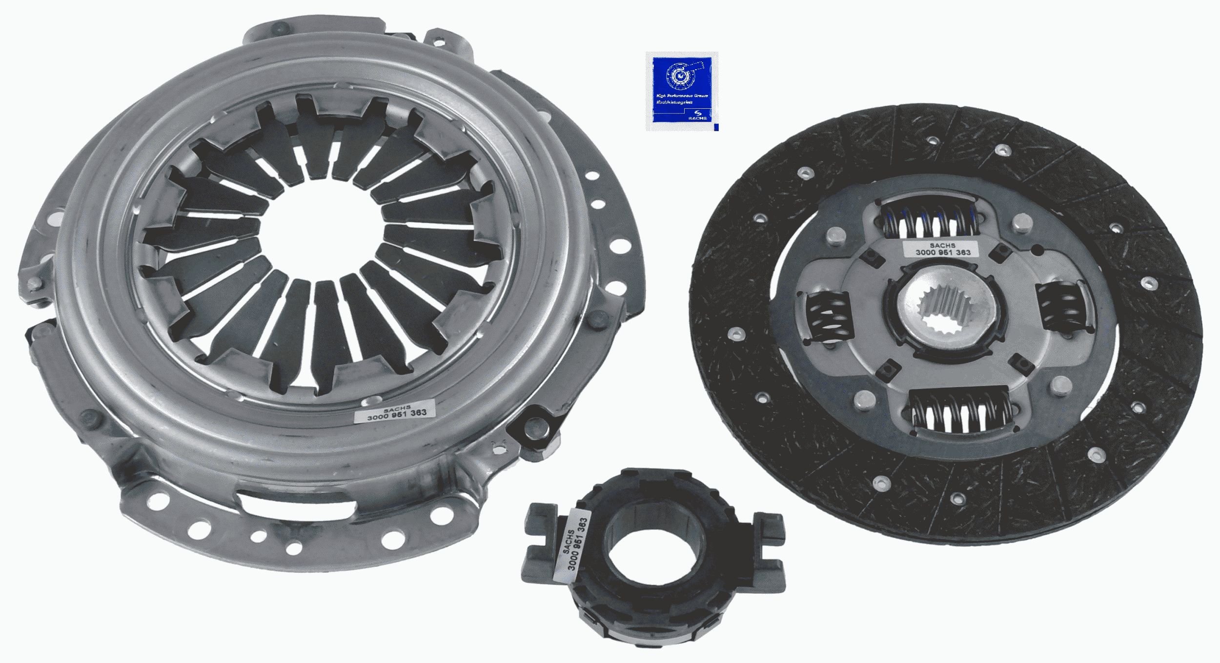 Koppelingsset Sachs 3000 951 363
