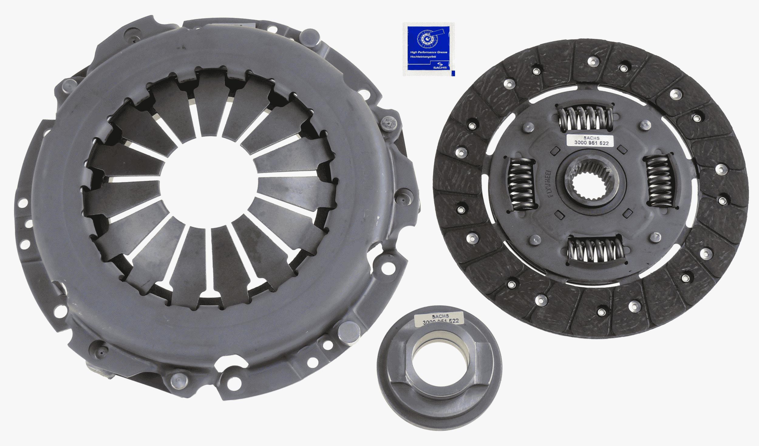 Koppelingsset Sachs 3000 951 522
