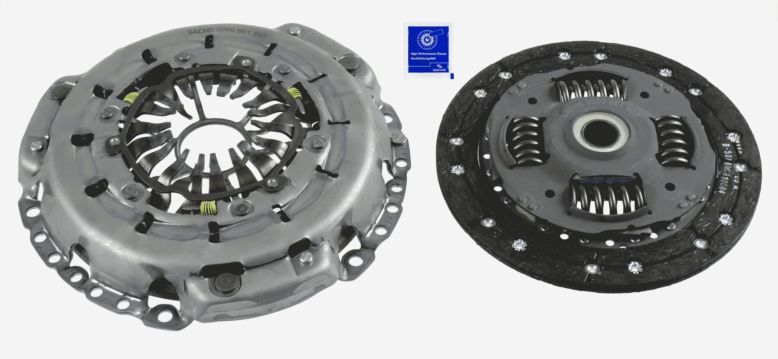 Koppelingsset Sachs 3000 951 907
