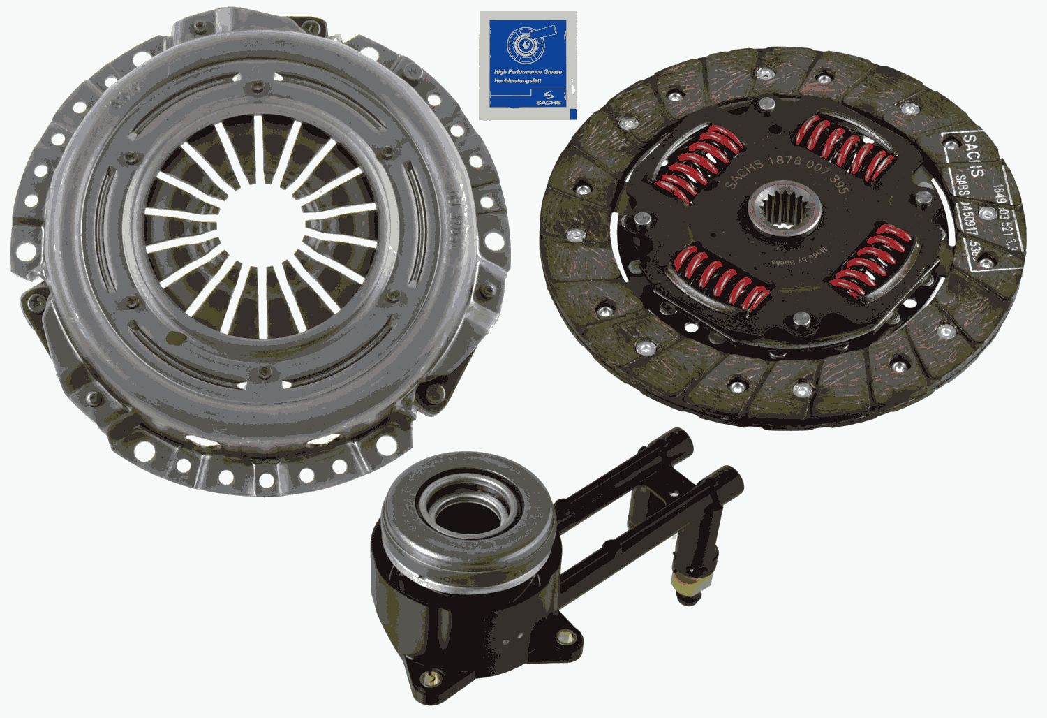 Koppelingsset Sachs 3000 990 097
