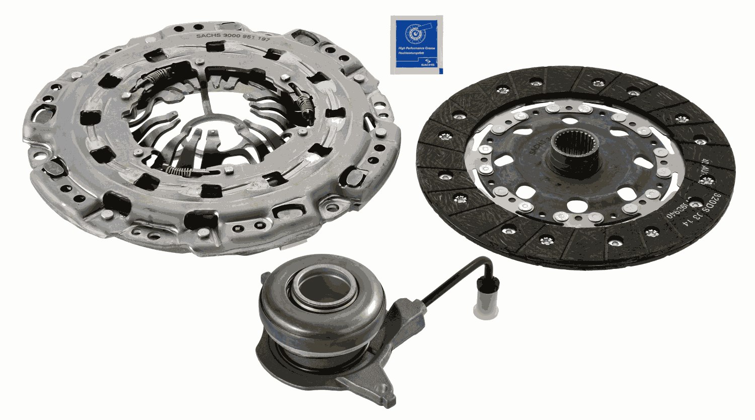 Sachs Koppelingsset 3000 990 161