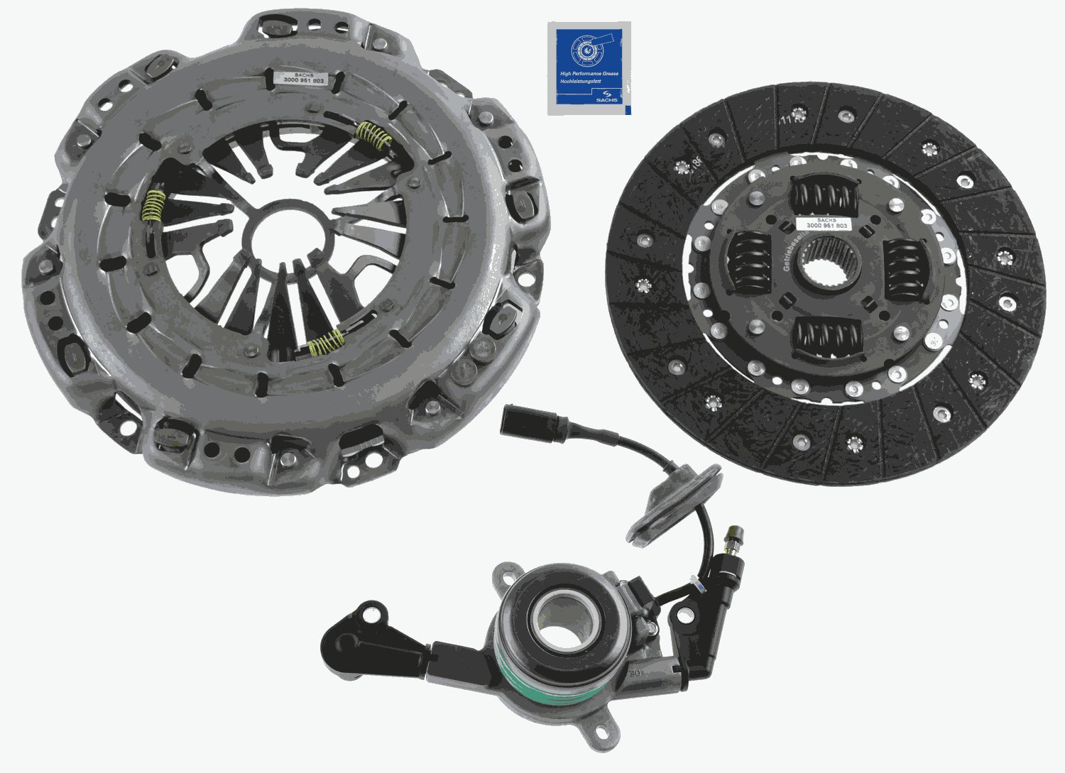 Koppelingsset Sachs 3000 990 169