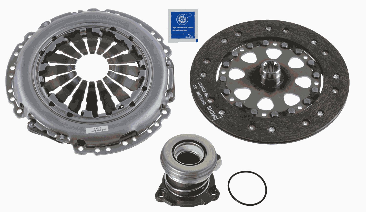 Koppelingsset Sachs 3000 990 253