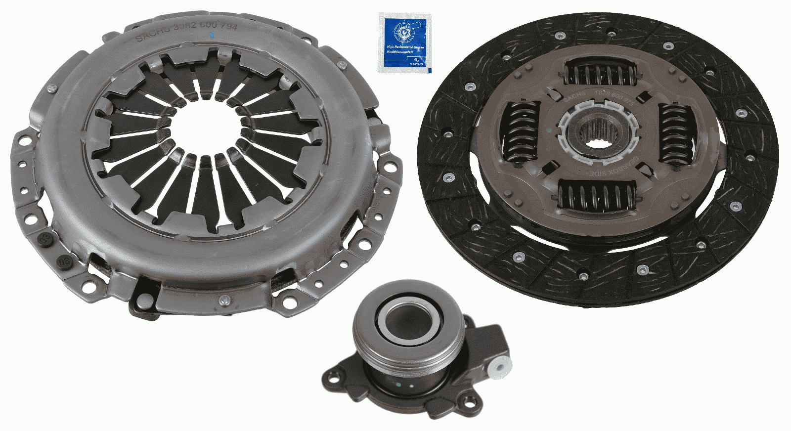 Koppelingsset Sachs 3000 990 256