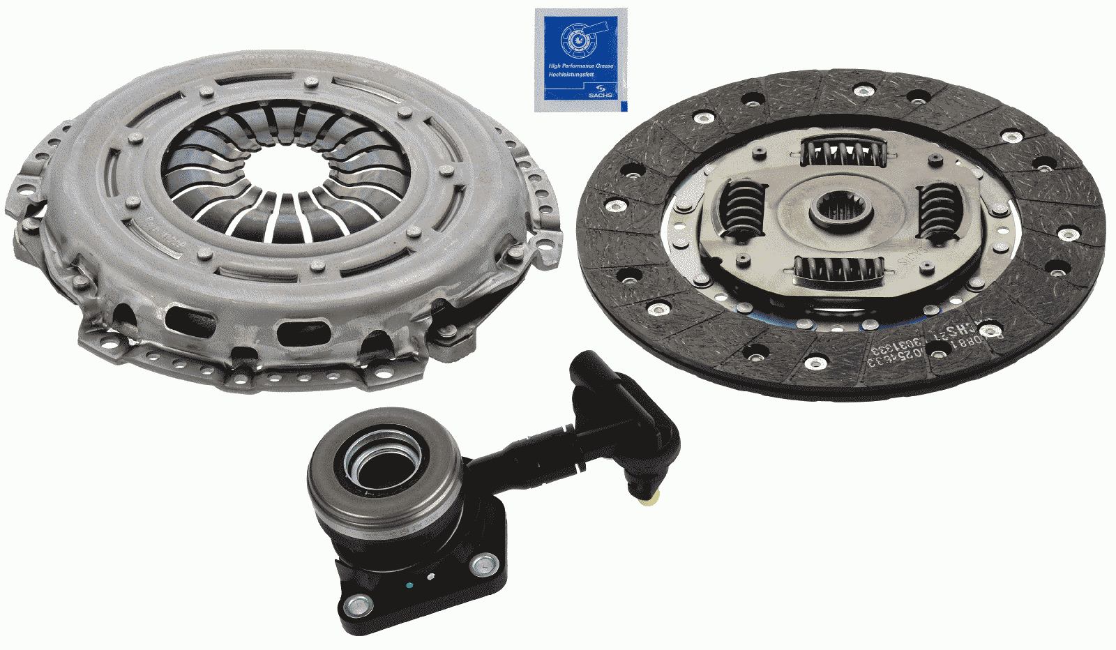 Koppelingsset Sachs 3000 990 342