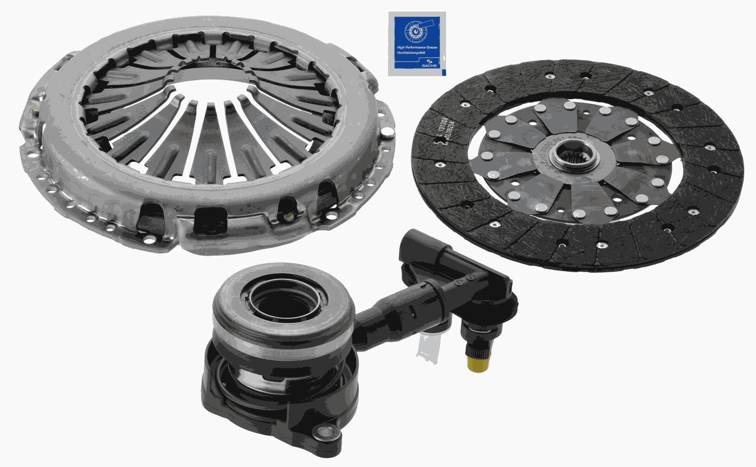 Koppelingsset Sachs 3000 990 388