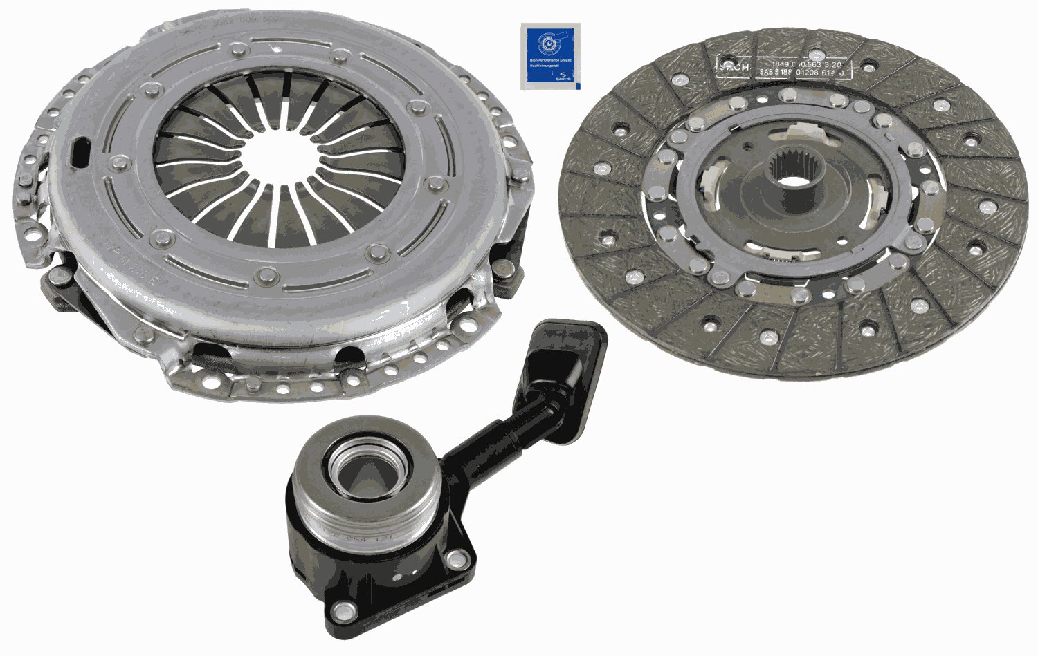 Koppelingsset Sachs 3000 990 392
