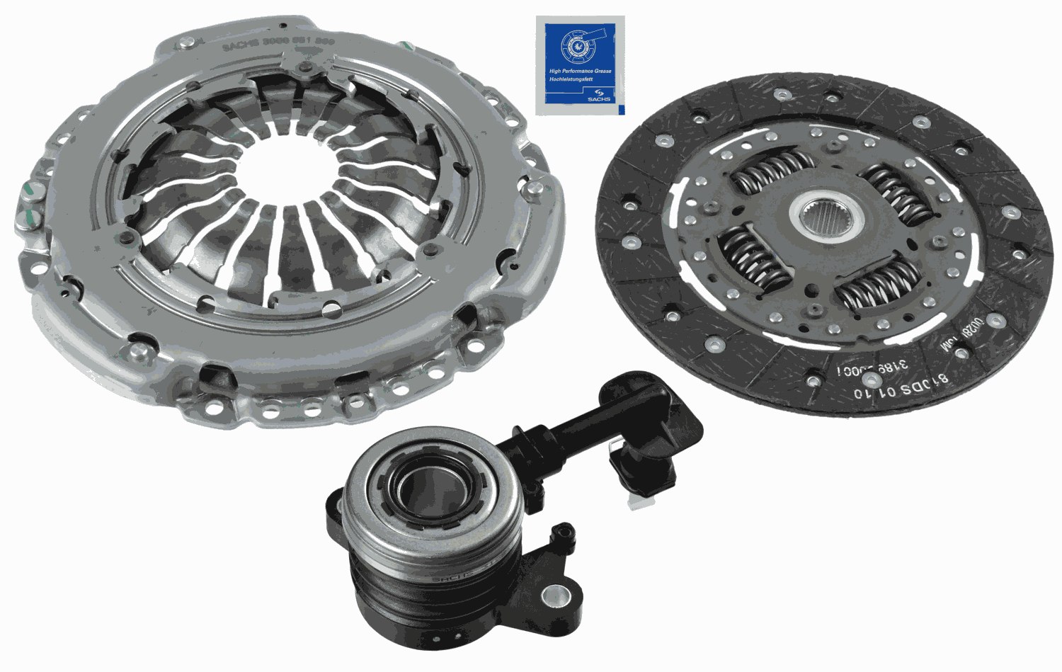 Koppelingsset Sachs 3000 990 398