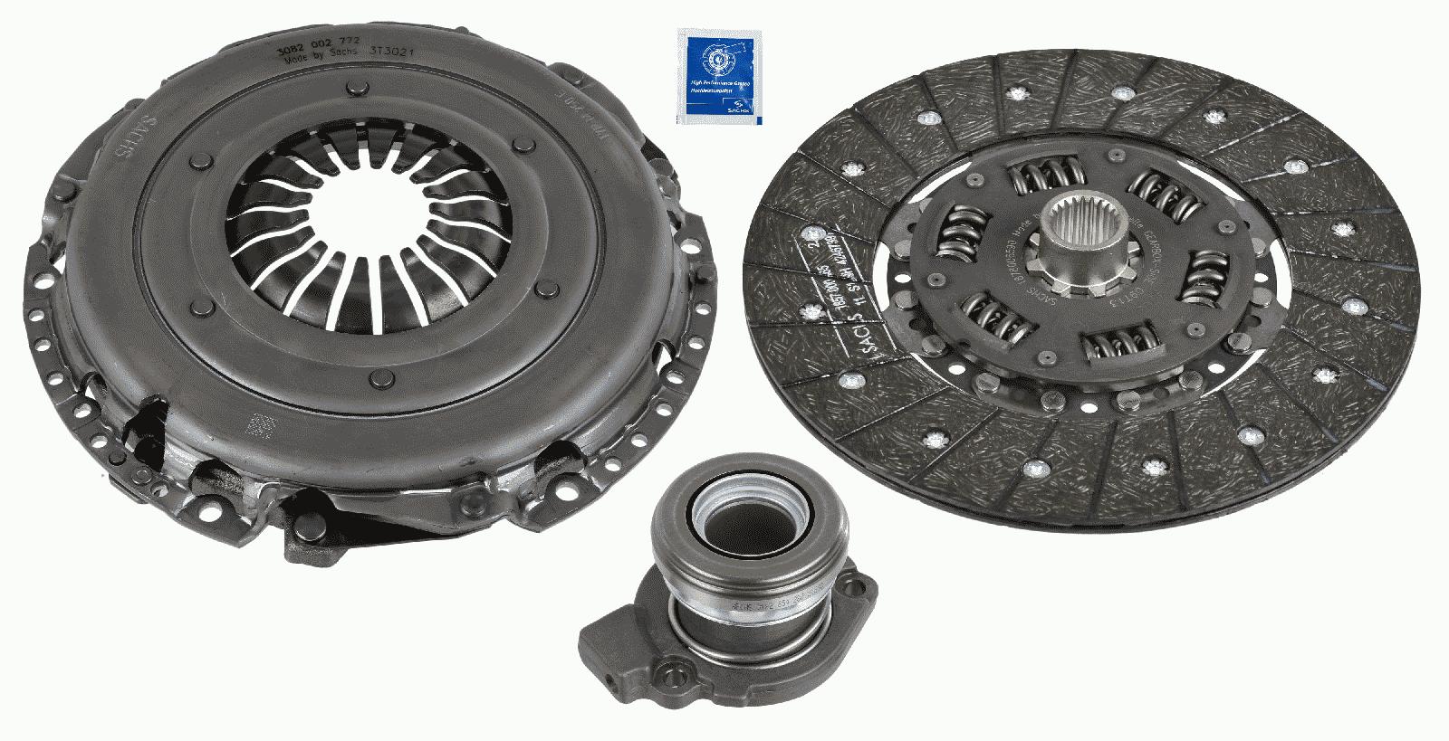 Koppelingsset Sachs 3000 990 509