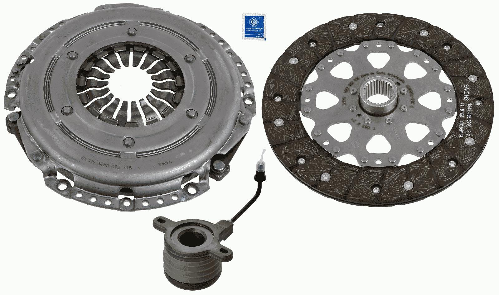 Koppelingsset Sachs 3000 990 541