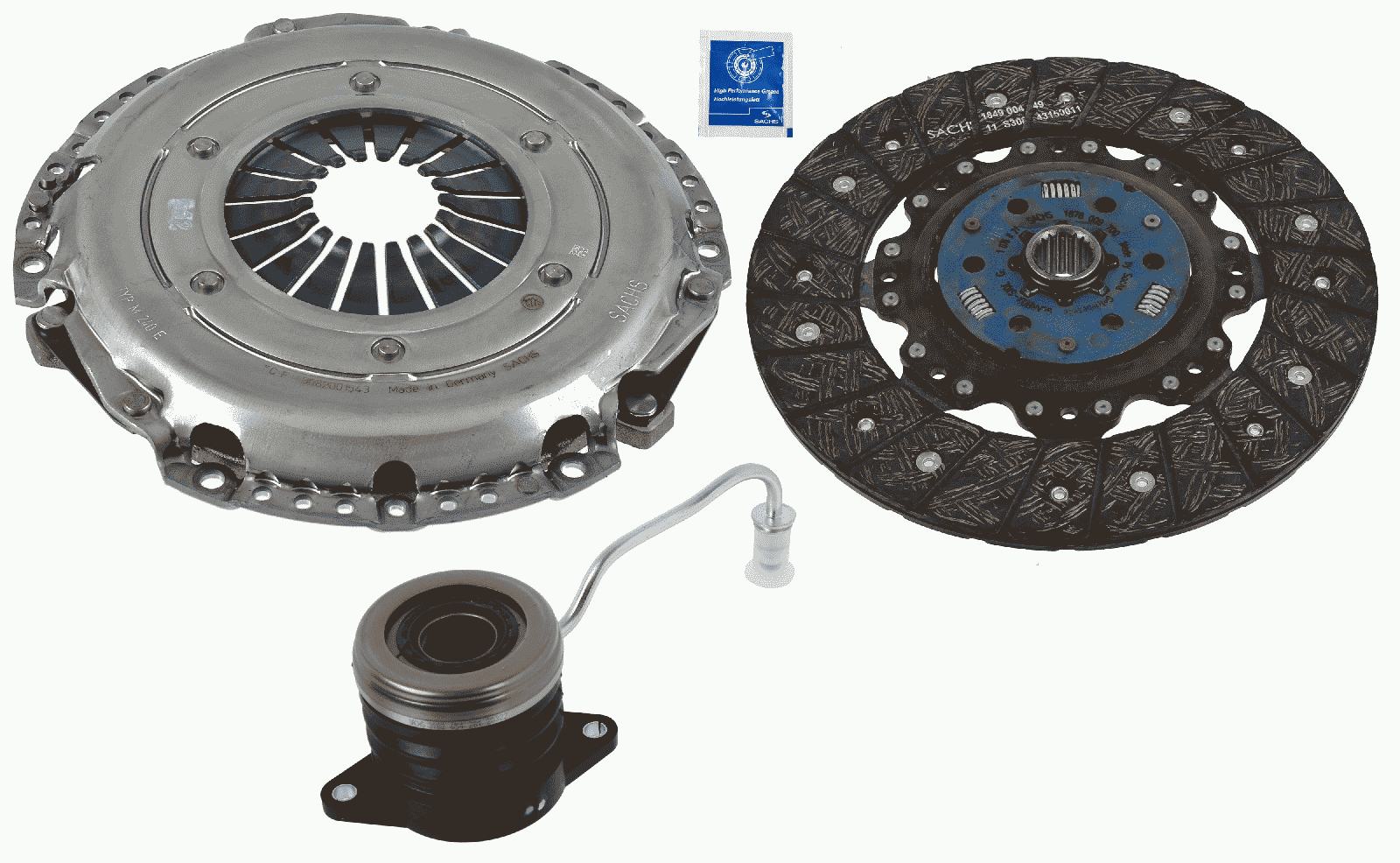 Koppelingsset Sachs 3000 990 565