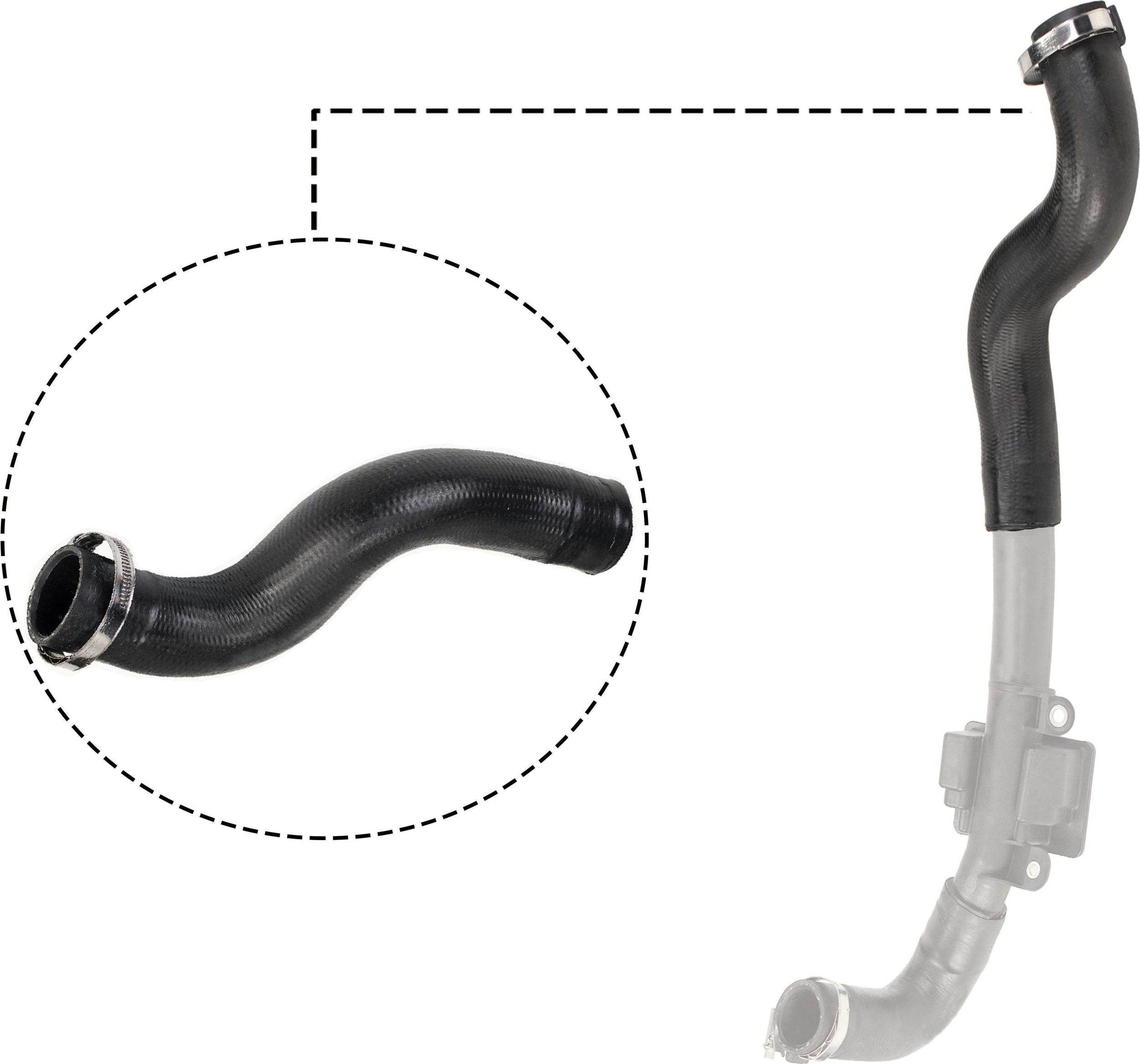 Gates Laadlucht-/turboslang 09-0522